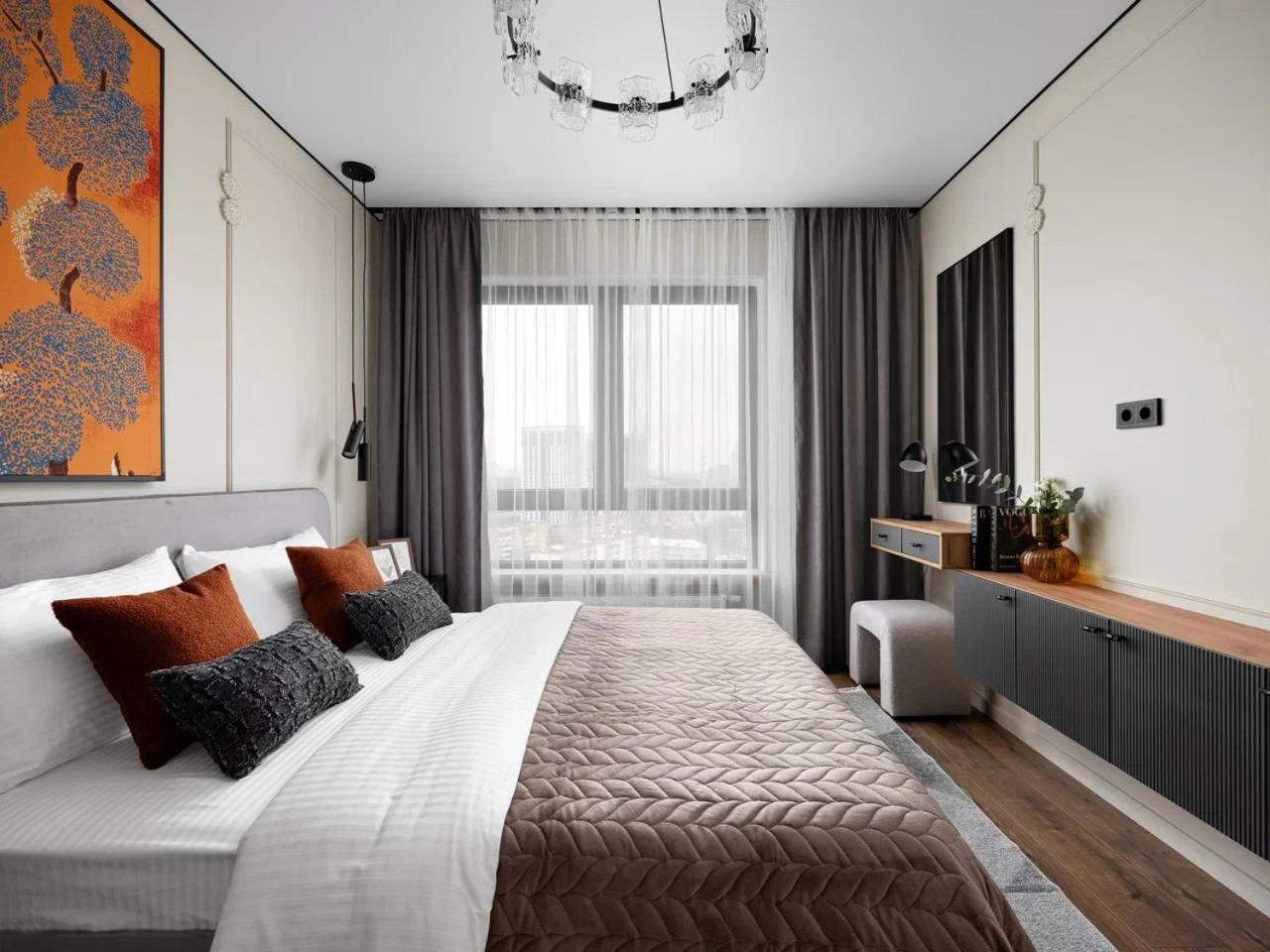 Great Apartment In The Center Of อัลมาตี ภายนอก รูปภาพ